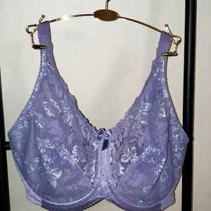 Lunaire 36DDDD lace bra lavender